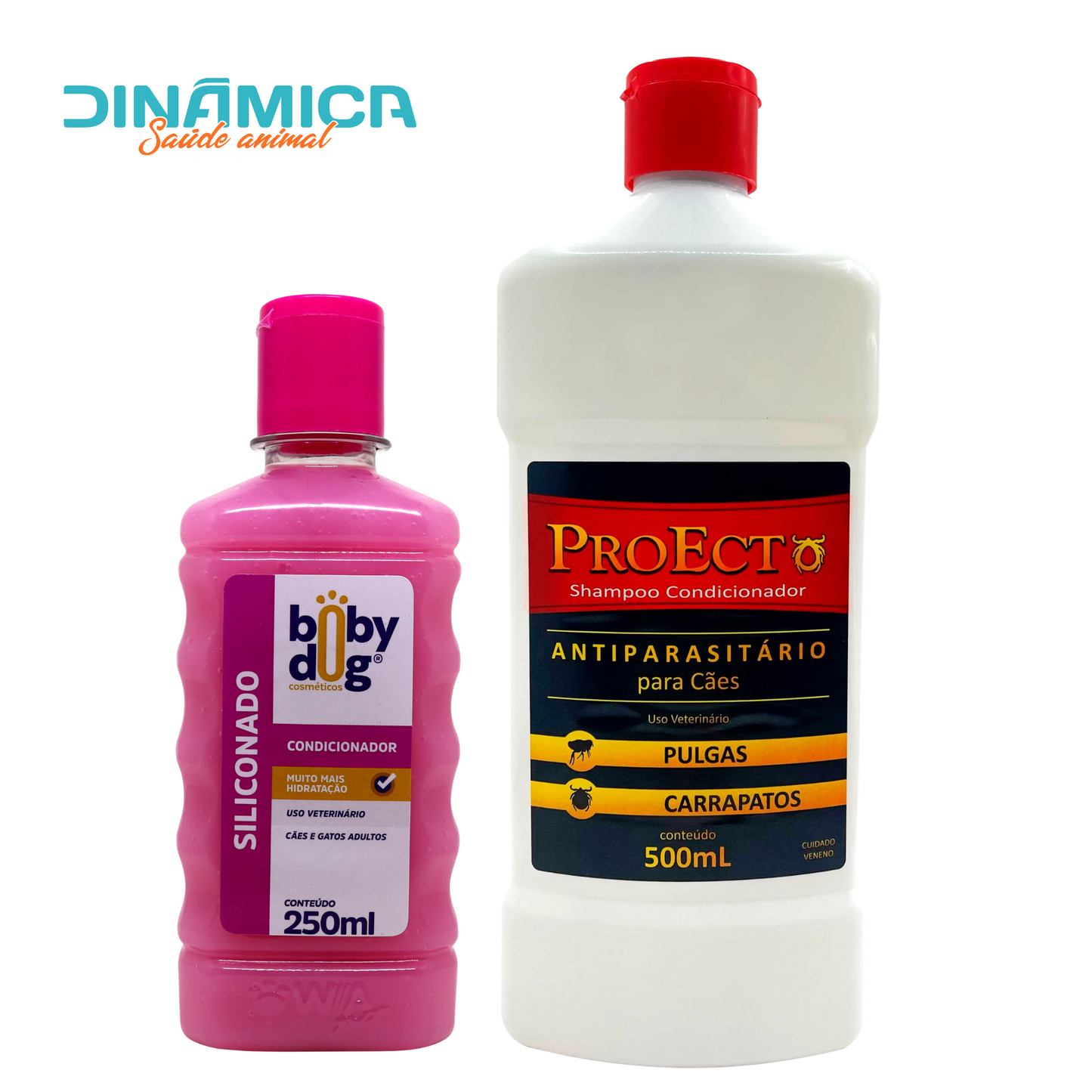 ProEcto 500 ml / Condicionador Luky Dog Siliconado (emb.: 250 ml e/ou 750 ml)